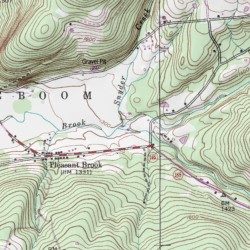 topographic map elevation otsego county ny