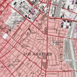 Little Tokyo Los Angeles County California Populated Place Los Angeles Usgs Topographic Map By Mytopo
