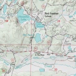 red feather lakes colorado map Red Feather Lake Larimer County Colorado Lake Red Feather red feather lakes colorado map