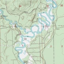 Fall River Oregon Map Fall River, Deschutes County, Oregon, Stream [Pistol Butte USGS 
